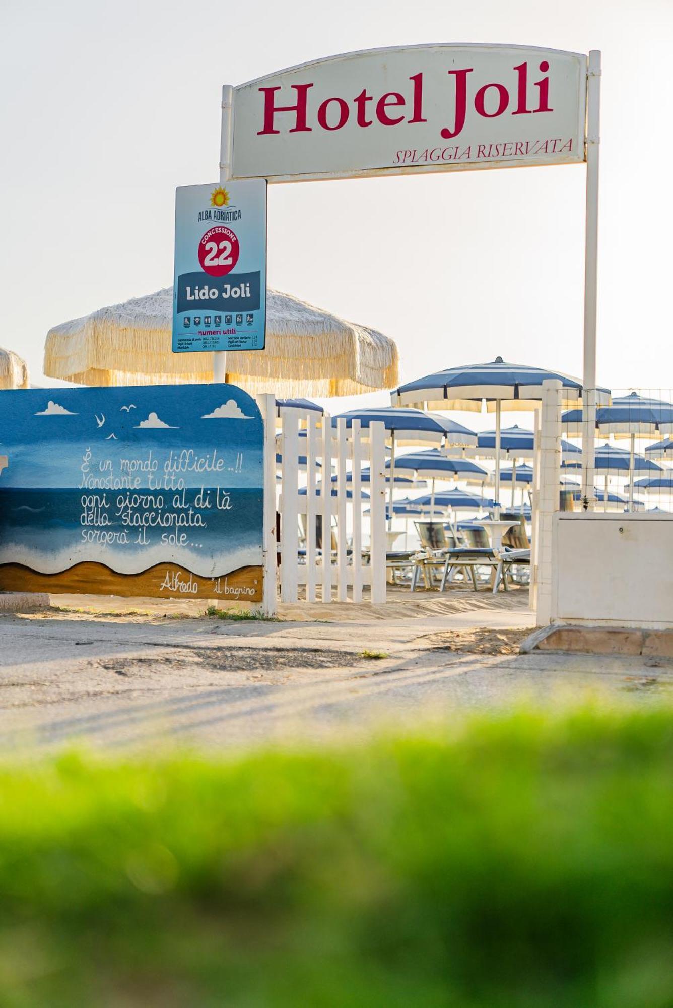 Hotel Joli Alba Adriatica Exterior foto